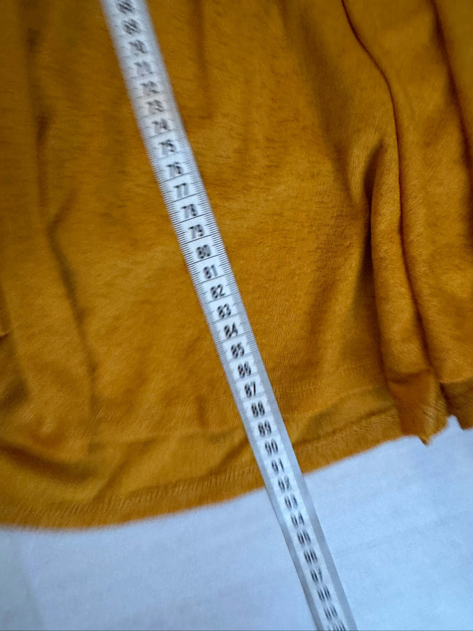Esprit maxi skirt ocher yellow with stitch detail size M – photo 7